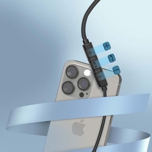 Casti PROMATE Silken-C, Cu Fir, In-ear, Microfon, USB-C, negru Casti PROMATE Silken-C, Cu Fir, In-ear, Microfon, USB-C, negru