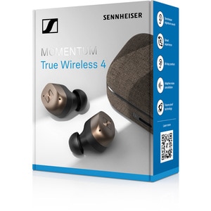 Casti SENNHEISER Momentum True Wireless 4, Bluetooth, In-Ear, Microfon, Carcasa Incarcare Wireless, Noise Cancelling, Black Copper Casti SENNHEISER Momentum True Wireless 4, Bluetooth, In-Ear, Microfon, Carcasa Incarcare Wireless, Noise Cancelling, Black Copper