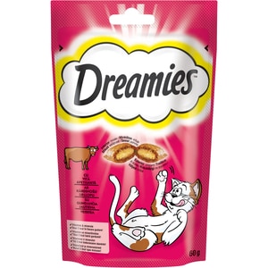 Recompensa pentru pisici DREAMIES, Snack, Vita, 60 g Recompensa pentru pisici DREAMIES, Snack, Vita, 60 g