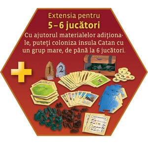 Joc de societate CATAN Big Box Editia 2025 CATBB25, 10 ani+, 3-6 jucatori Joc de societate CATAN Big Box Editia 2025 CATBB25, 10 ani+, 3-6 jucatori