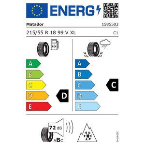 Anvelopa iarna MATADOR Nordicca MP93 215/55R18 99V XL Anvelopa iarna MATADOR Nordicca MP93 215/55R18 99V XL