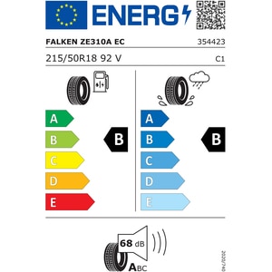 Anvelopa vara FALKEN Ziex ZE310 Ecorun 215/50R18 92V Anvelopa vara FALKEN Ziex ZE310 Ecorun 215/50R18 92V