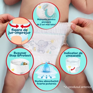 Scutece chilotel PAMPERS Premium Care Pants XXL Box nr 6, Unisex, 15 kg+, 93 buc Scutece chilotel PAMPERS Premium Care Pants XXL Box nr 6, Unisex, 15 kg+, 93 buc