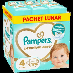 Scutece PAMPERS Premium Care XXL Box nr 4, Unisex, 9-14 kg, 174 buc Scutece PAMPERS Premium Care XXL Box nr 4, Unisex, 9-14 kg, 174 buc