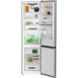 Combina frigorifica BEKO B3RCNA404HDXB, No Frost, 355 l, H 203 cm, Clasa E, Dozator apa, argintiu Combina frigorifica BEKO B3RCNA404HDXB, No Frost, 355 l, H 203 cm, Clasa E, Dozator apa, argintiu