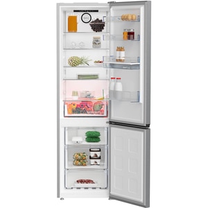 Combina frigorifica BEKO B3RCNA404HDXB, No Frost, 355 l, H 203 cm, Clasa E, Dozator apa, argintiu Combina frigorifica BEKO B3RCNA404HDXB, No Frost, 355 l, H 203 cm, Clasa E, Dozator apa, argintiu