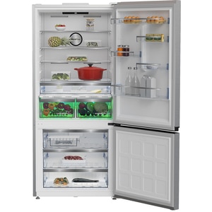 Combina frigorifica BEKO B5RCNE615ZXP, No Frost, 615 l, H 193.5 cm, Clasa D, argintiu Combina frigorifica BEKO B5RCNE615ZXP, No Frost, 615 l, H 193.5 cm, Clasa D, argintiu