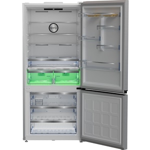 Combina frigorifica BEKO B5RCNE615ZXP, No Frost, 615 l, H 193.5 cm, Clasa D, argintiu Combina frigorifica BEKO B5RCNE615ZXP, No Frost, 615 l, H 193.5 cm, Clasa D, argintiu