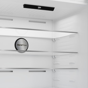 Combina frigorifica BEKO B5RCNE615ZXP, No Frost, 615 l, H 193.5 cm, Clasa D, argintiu Combina frigorifica BEKO B5RCNE615ZXP, No Frost, 615 l, H 193.5 cm, Clasa D, argintiu