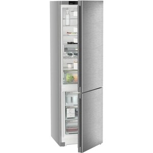 Combina frigorifica LIEBHERR CNsda 5723 Plus, Duo Cooling, 371 l, H 201.5 cm, Clasa A, argintiu Combina frigorifica LIEBHERR CNsda 5723 Plus, Duo Cooling, 371 l, H 201.5 cm, Clasa A, argintiu