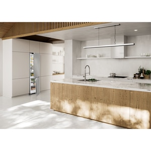 Combina frigorifica LIEBHERR CNsdb 5723 Plus, Duo Cooling, 371 l, H 201.5 cm, Clasa B, argintiu Combina frigorifica LIEBHERR CNsdb 5723 Plus, Duo Cooling, 371 l, H 201.5 cm, Clasa B, argintiu