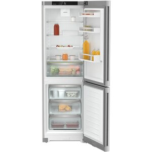 Combina frigorifica LIEBHERR CNsfd 5203 Pure, Duo Cooling, 330 l, H 185.5 cm, Clasa D, argintiu Combina frigorifica LIEBHERR CNsfd 5203 Pure, Duo Cooling, 330 l, H 185.5 cm, Clasa D, argintiu