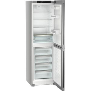Combina frigorifica LIEBHERR CNsfd 5704 Pure, Duo Cooling, 359 l, H 201.5 cm, Clasa D, argintiu Combina frigorifica LIEBHERR CNsfd 5704 Pure, Duo Cooling, 359 l, H 201.5 cm, Clasa D, argintiu