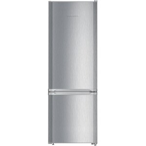 Combina frigorifica LIEBHERR CUele281-26, SmartFrost, 266 l, H 161 cm, Clasa E, argintiu Combina frigorifica LIEBHERR CUele281-26, SmartFrost, 266 l, H 161 cm, Clasa E, argintiu