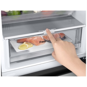 Combina frigorifica LG GBV3100DPY, No Frost, 344 l, H 186 cm, Clasa D, argintiu Combina frigorifica LG GBV3100DPY, No Frost, 344 l, H 186 cm, Clasa D, argintiu