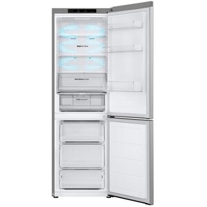 Combina frigorifica LG GBV3100DPY, No Frost, 344 l, H 186 cm, Clasa D, argintiu Combina frigorifica LG GBV3100DPY, No Frost, 344 l, H 186 cm, Clasa D, argintiu
