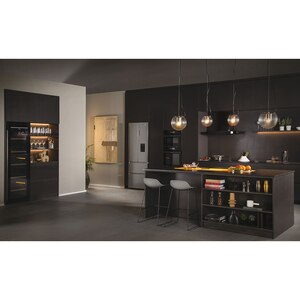 Side by Side HAIER HFR7720DWMP, Total No Frost, 477 l, H 201 cm, Clasa D, Dozator apa, inox Side by Side HAIER HFR7720DWMP, Total No Frost, 477 l, H 201 cm, Clasa D, Dozator apa, inox
