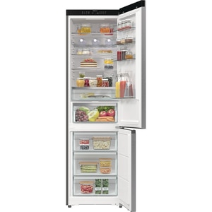 Combina frigorifica GORENJE NRB620C6X4WFE, NoFrost Plus, 413 l, H 203 cm, Clasa C, Wi-Fi, argintiu Combina frigorifica GORENJE NRB620C6X4WFE, NoFrost Plus, 413 l, H 203 cm, Clasa C, Wi-Fi, argintiu
