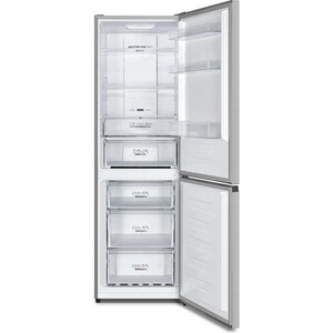 Combina frigorifica GORENJE NRK6192AS4, No Frost Plus, 304 l, H 186 cm, Clasa E, argintiu Combina frigorifica GORENJE NRK6192AS4, No Frost Plus, 304 l, H 186 cm, Clasa E, argintiu