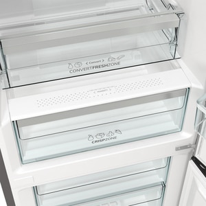 Combina frigorifica GORENJE NRK6192AXL4, NoFrost Plus, 300 l, H 185 cm, Clasa E, inox Combina frigorifica GORENJE NRK6192AXL4, NoFrost Plus, 300 l, H 185 cm, Clasa E, inox