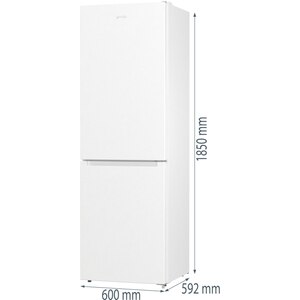 Combina frigorifica GORENJE NRK619EEW4, No Frost, 300 l, H 185 cm, Clasa E, alb Combina frigorifica GORENJE NRK619EEW4, No Frost, 300 l, H 185 cm, Clasa E, alb