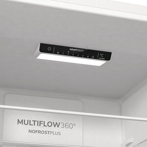 Combina frigorifica GORENJE NRK6202EW4, NoFrost Plus, 331 l, H 200 cm, Clasa E, alb Combina frigorifica GORENJE NRK6202EW4, NoFrost Plus, 331 l, H 200 cm, Clasa E, alb