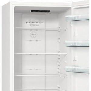 Combina frigorifica GORENJE NRK6202EW4, NoFrost Plus, 331 l, H 200 cm, Clasa E, alb Combina frigorifica GORENJE NRK6202EW4, NoFrost Plus, 331 l, H 200 cm, Clasa E, alb