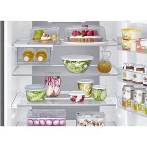 Combina frigorifica SAMSUNG RB53DG706CS9EO, No Frost, 538 l, H 203 cm, Clasa C, Wi-Fi, inox Combina frigorifica SAMSUNG RB53DG706CS9EO, No Frost, 538 l, H 203 cm, Clasa C, Wi-Fi, inox