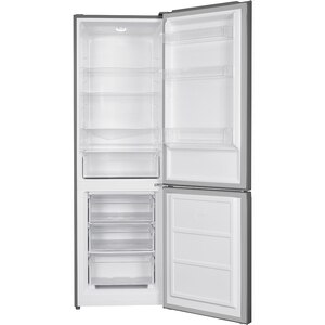 Combina frigorifica VORTEX VK32SSV01H, 315 l, H 186 cm, Clasa E, argintiu Combina frigorifica VORTEX VK32SSV01H, 315 l, H 186 cm, Clasa E, argintiu