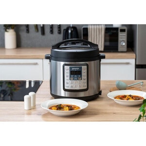 Multicooker GORENJE MC6MBK, 6l, 1000W, 15 programe, negru-argintiu Multicooker GORENJE MC6MBK, 6l, 1000W, 15 programe, negru-argintiu