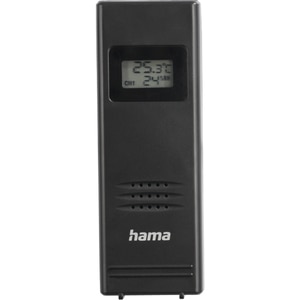 Statie meteo HAMA Premium, incarcare USB, negru Statie meteo HAMA Premium, incarcare USB, negru