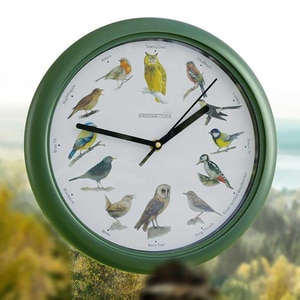 Ceas de perete MEDIASHOP Starlyf Birdsong, diametru 25 cm, verde Ceas de perete MEDIASHOP Starlyf Birdsong, diametru 25 cm, verde
