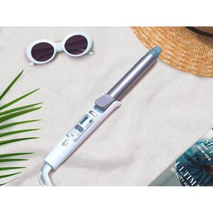 Ondulator ROWENTA Premium Care Precious Curls CF3460F0, 200 grade, invelis keratina, alb-roz Ondulator ROWENTA Premium Care Precious Curls CF3460F0, 200 grade, invelis keratina, alb-roz
