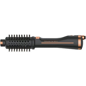 Perie rotativa ROWENTA Ultimate Experience Virtuose CF9625F0, 750W, 3 viteze, 2 trepte temperatura, Invelis Ceramic, negru-maro Perie rotativa ROWENTA Ultimate Experience Virtuose CF9625F0, 750W, 3 viteze, 2 trepte temperatura, Invelis Ceramic, negru-maro