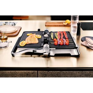 Gratar electric BRAUN MultiGrill 9 Pro CG9160, 2200W, argintiu-negru Gratar electric BRAUN MultiGrill 9 Pro CG9160, 2200W, argintiu-negru