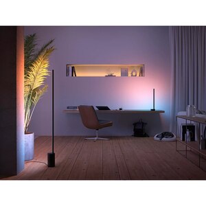 Lampa de podea PHILIPS HUE Gradient Signe, 29W, 2550lm, Wi-Fi, negru Lampa de podea PHILIPS HUE Gradient Signe, 29W, 2550lm, Wi-Fi, negru