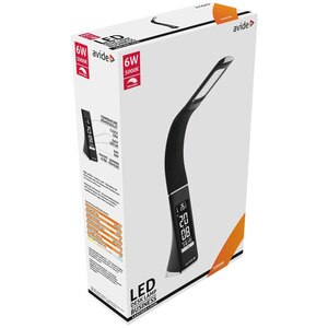 Lampa de birou LED AVIDE Business, 6W, 350lm, negru Lampa de birou LED AVIDE Business, 6W, 350lm, negru