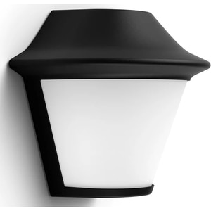 Aplica de exterior PHILIPS Serres 8718696165911, E27, IP44, negru Aplica de exterior PHILIPS Serres 8718696165911, E27, IP44, negru
