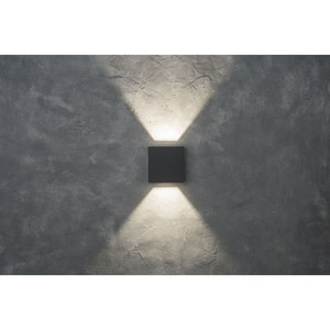 Aplica de exterior LUTEC LTC-5104005118, LED, 10W, 400lm, gri inchis Aplica de exterior LUTEC LTC-5104005118, LED, 10W, 400lm, gri inchis