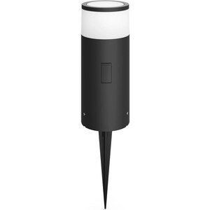 Stalp LED PHILIPS HUE 8718696167991, 8W, 590lm, IP65, negru Stalp LED PHILIPS HUE 8718696167991, 8W, 590lm, IP65, negru