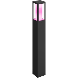 Stalp LED PHILIPS HUE 8718696170519, 15.8W, 1180lm, IP44, negru Stalp LED PHILIPS HUE 8718696170519, 15.8W, 1180lm, IP44, negru
