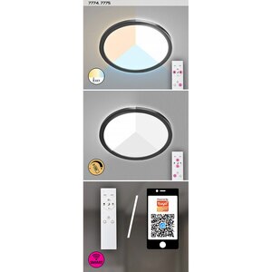 Plafoniera smart de exterior RABALUX Inverness 1, LED, 15W, Negru Plafoniera smart de exterior RABALUX Inverness 1, LED, 15W, Negru