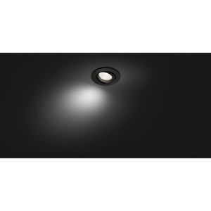 Spot LED Smart PHILIPS Hue Centura, 4.2W, 400lm, Wi-Fi, negru Spot LED Smart PHILIPS Hue Centura, 4.2W, 400lm, Wi-Fi, negru