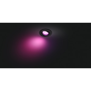 Spot LED Smart PHILIPS Hue Centura, 4.2W, 400lm, Wi-Fi, negru Spot LED Smart PHILIPS Hue Centura, 4.2W, 400lm, Wi-Fi, negru