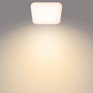 Plafoniera LED PHILIPS Mauve 8718696162804, 17W, 1700lm, lumina calda, alb Plafoniera LED PHILIPS Mauve 8718696162804, 17W, 1700lm, lumina calda, alb