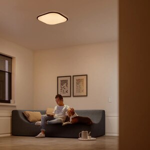 Plafoniera LED PHILIPS Cavanal 8718696169308, 18W, 1800lm, lumina calda, alb Plafoniera LED PHILIPS Cavanal 8718696169308, 18W, 1800lm, lumina calda, alb