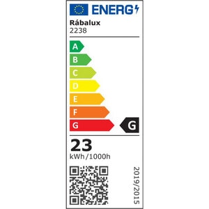 Plafoniera RABALUX Pallas, 23W, E14, IP20, Argintiu Plafoniera RABALUX Pallas, 23W, E14, IP20, Argintiu