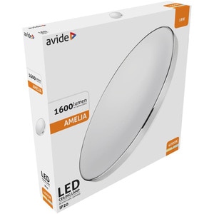 Plafoniera LED AVIDE Amelia, 18W, 1600lm, IP20, alb Plafoniera LED AVIDE Amelia, 18W, 1600lm, IP20, alb
