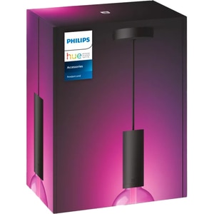Pendul smart PHILIPS HUE Cord, E14, negru Pendul smart PHILIPS HUE Cord, E14, negru