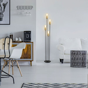 Lampadar RABALUX Lanny, 15W, E27, Negru Lampadar RABALUX Lanny, 15W, E27, Negru